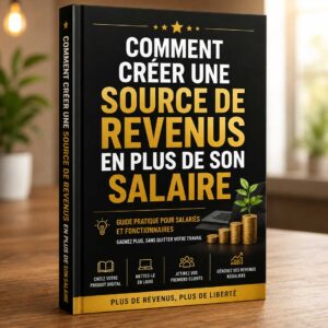 Comment créer une  source de revenus en plus de votre salaire